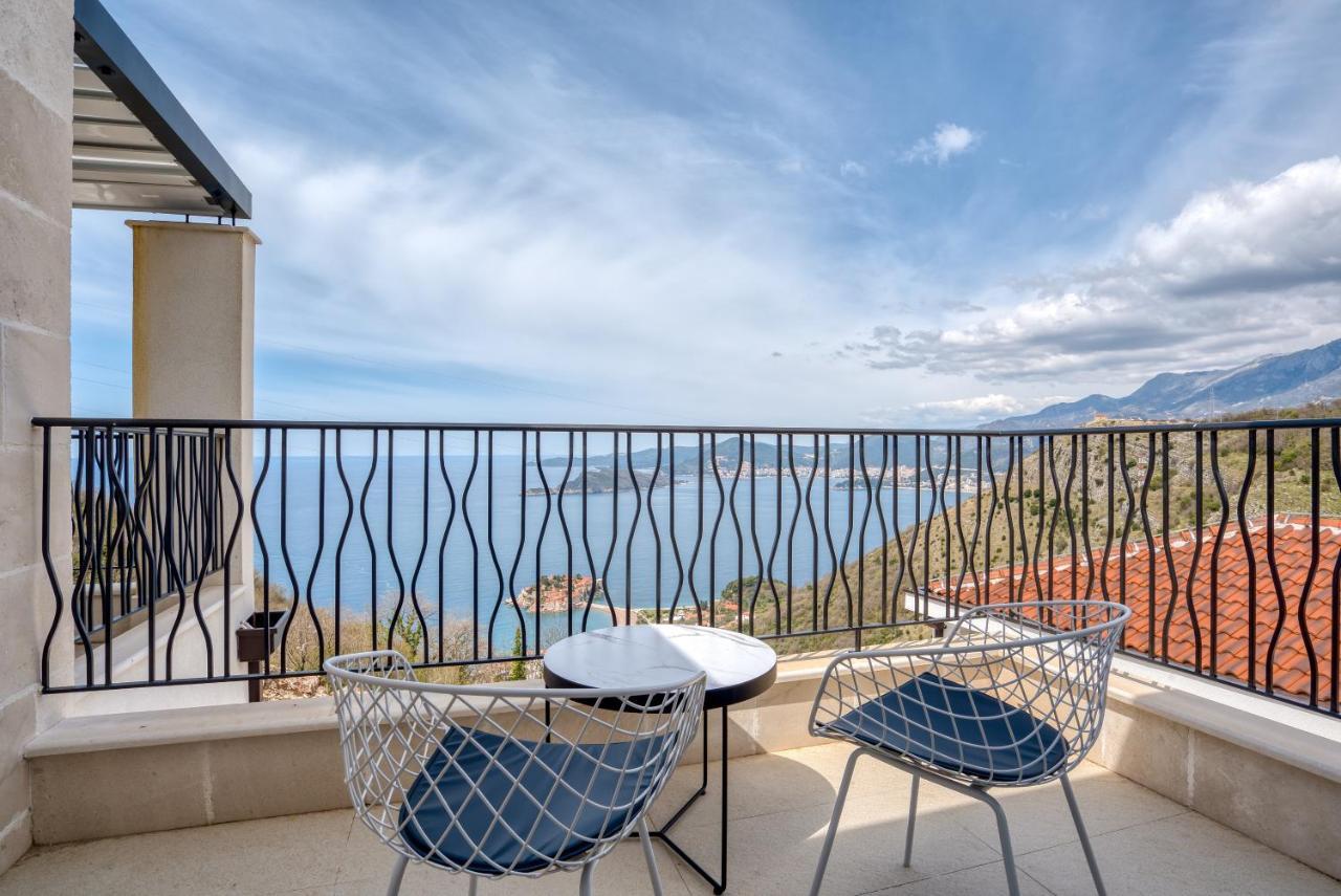 Quercus Residences Apartments Sveti Stefan Exteriör bild