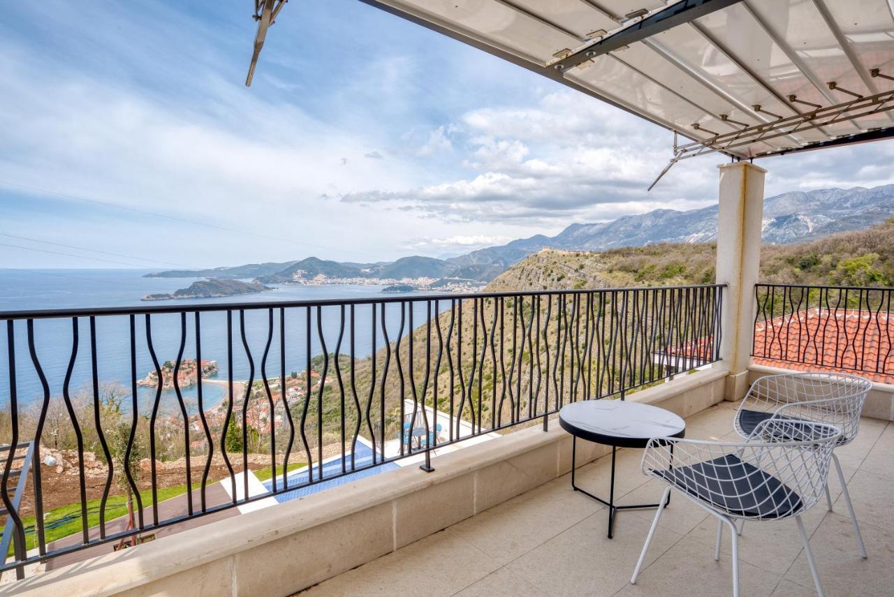 Quercus Residences Apartments Sveti Stefan Exteriör bild