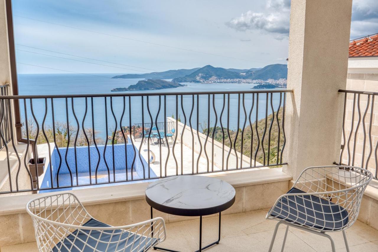 Quercus Residences Apartments Sveti Stefan Exteriör bild