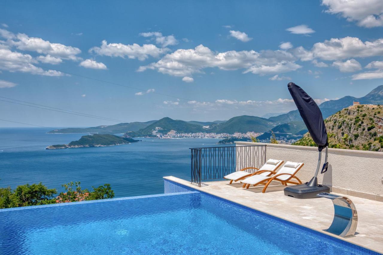 Quercus Residences Apartments Sveti Stefan Exteriör bild