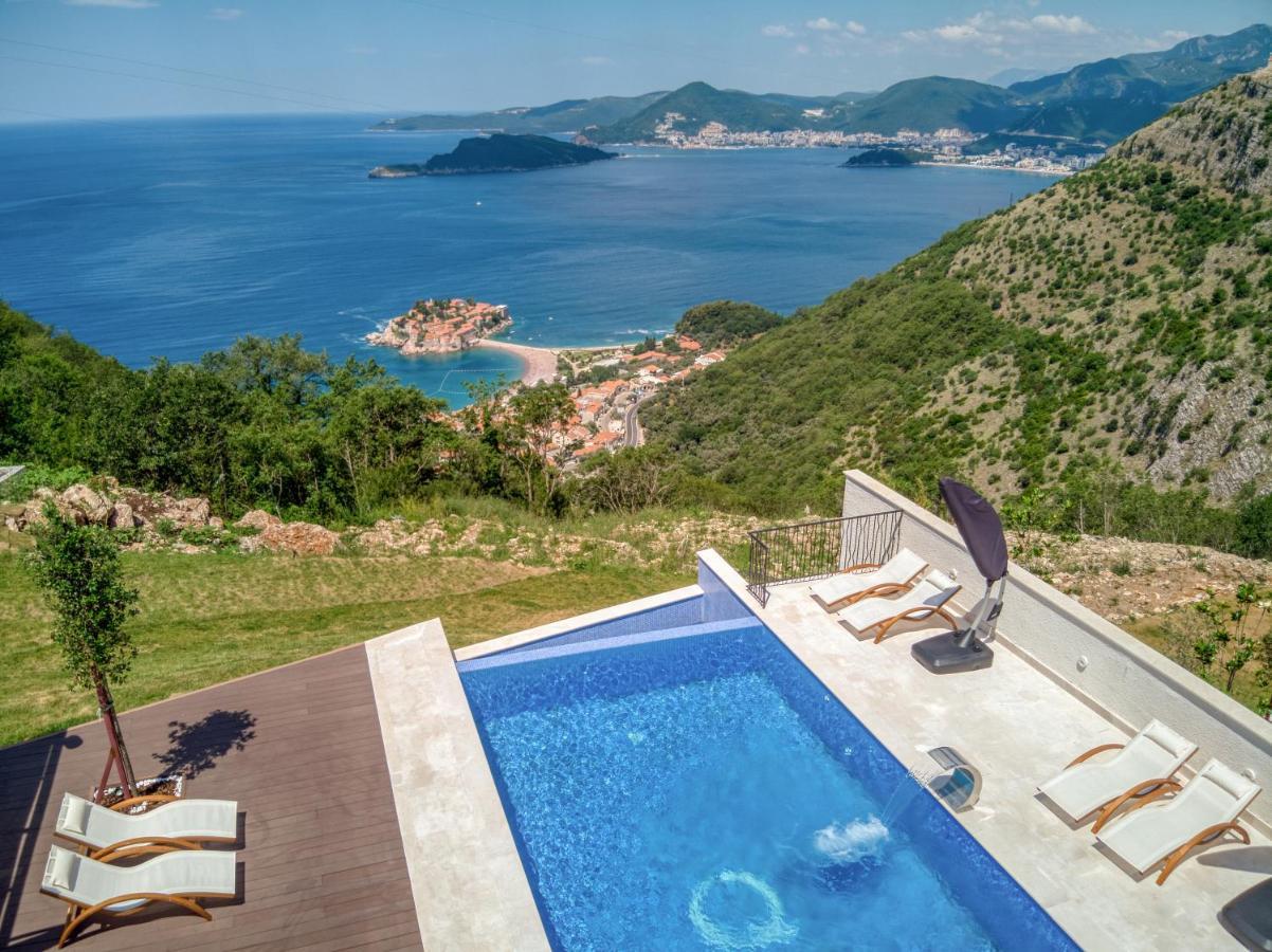 Quercus Residences Apartments Sveti Stefan Exteriör bild