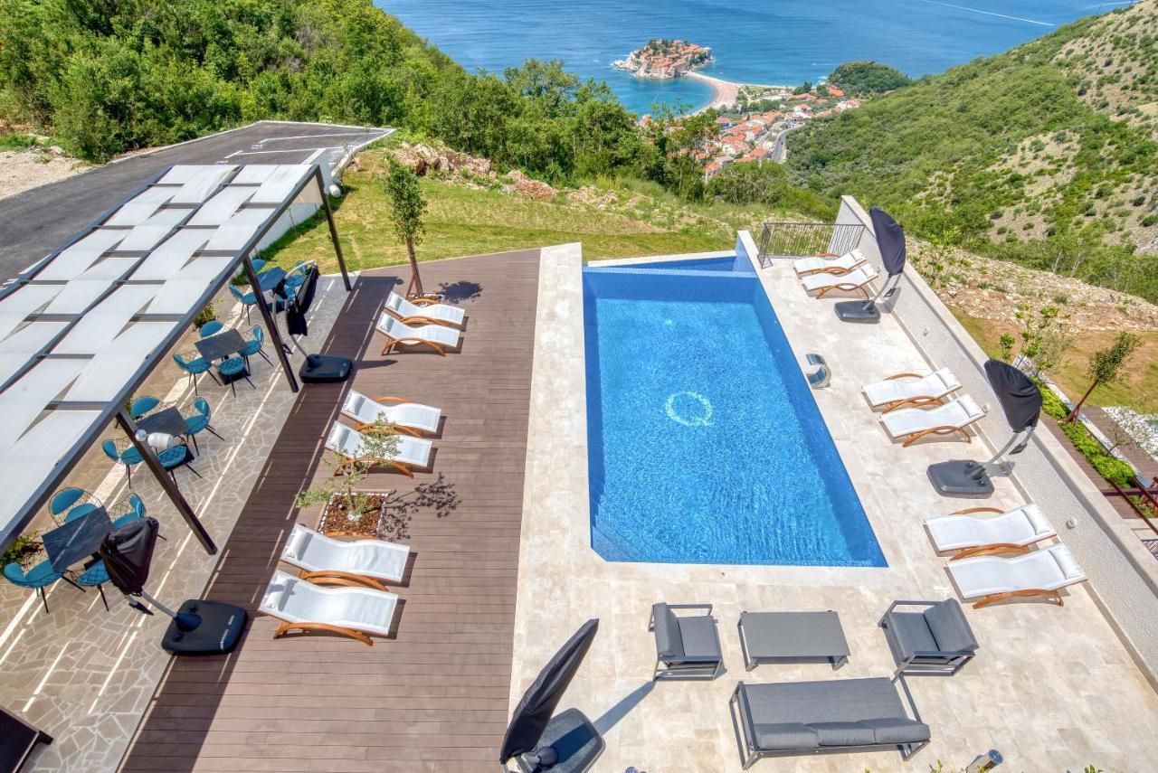 Quercus Residences Apartments Sveti Stefan Exteriör bild