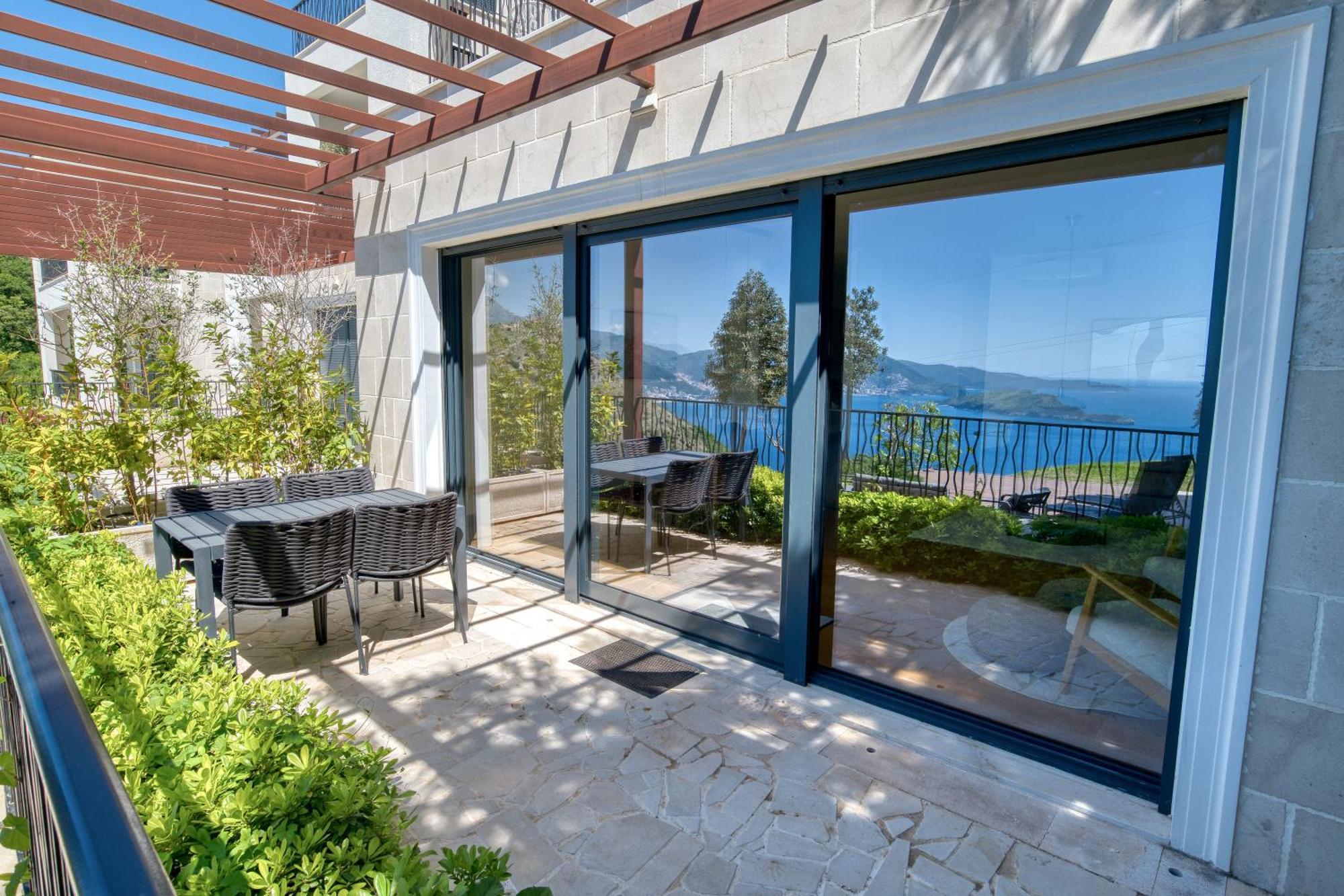 Quercus Residences Apartments Sveti Stefan Exteriör bild