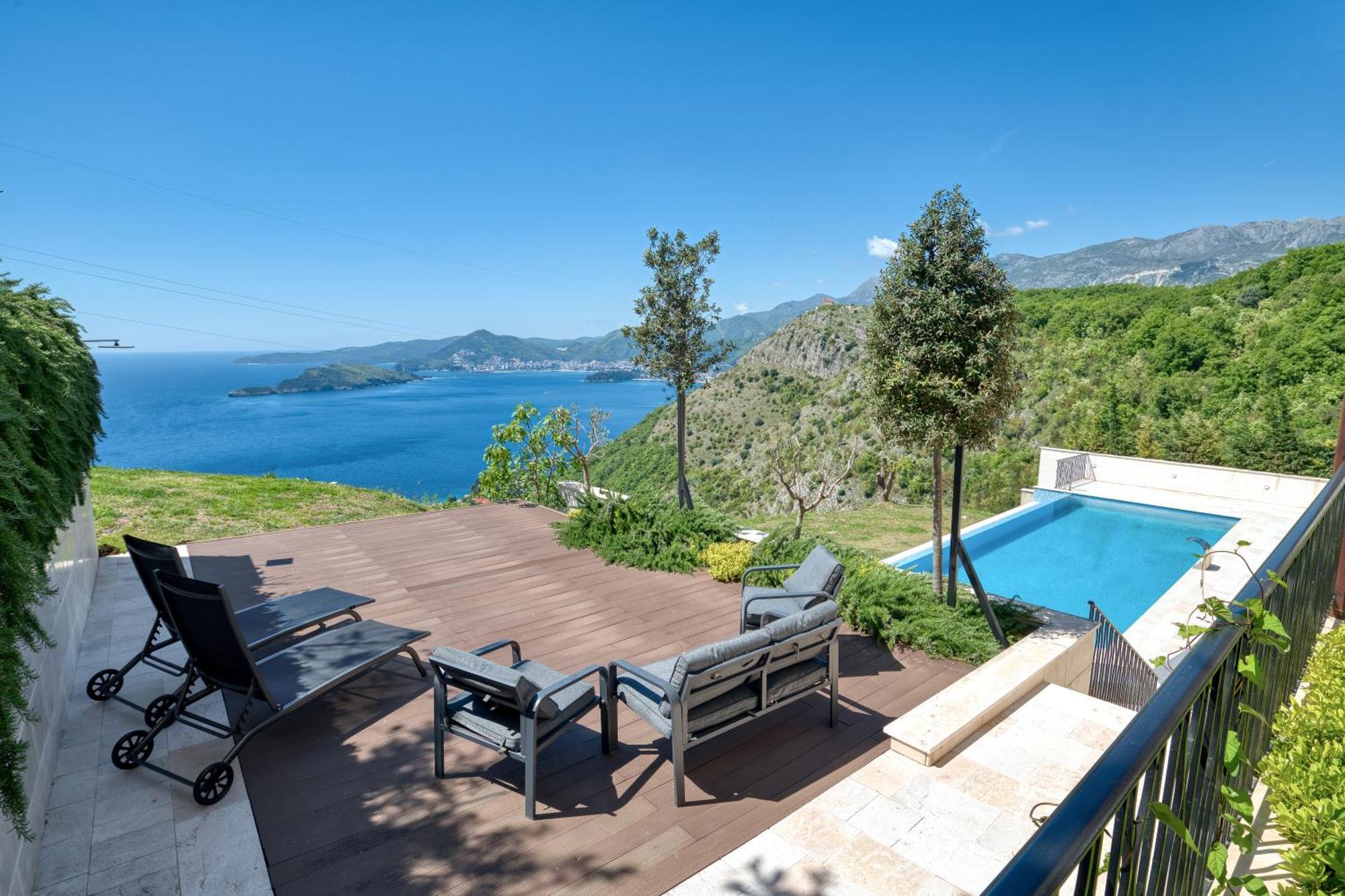 Quercus Residences Apartments Sveti Stefan Exteriör bild