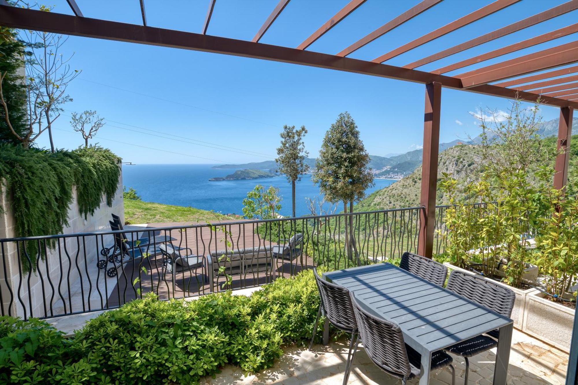 Quercus Residences Apartments Sveti Stefan Exteriör bild