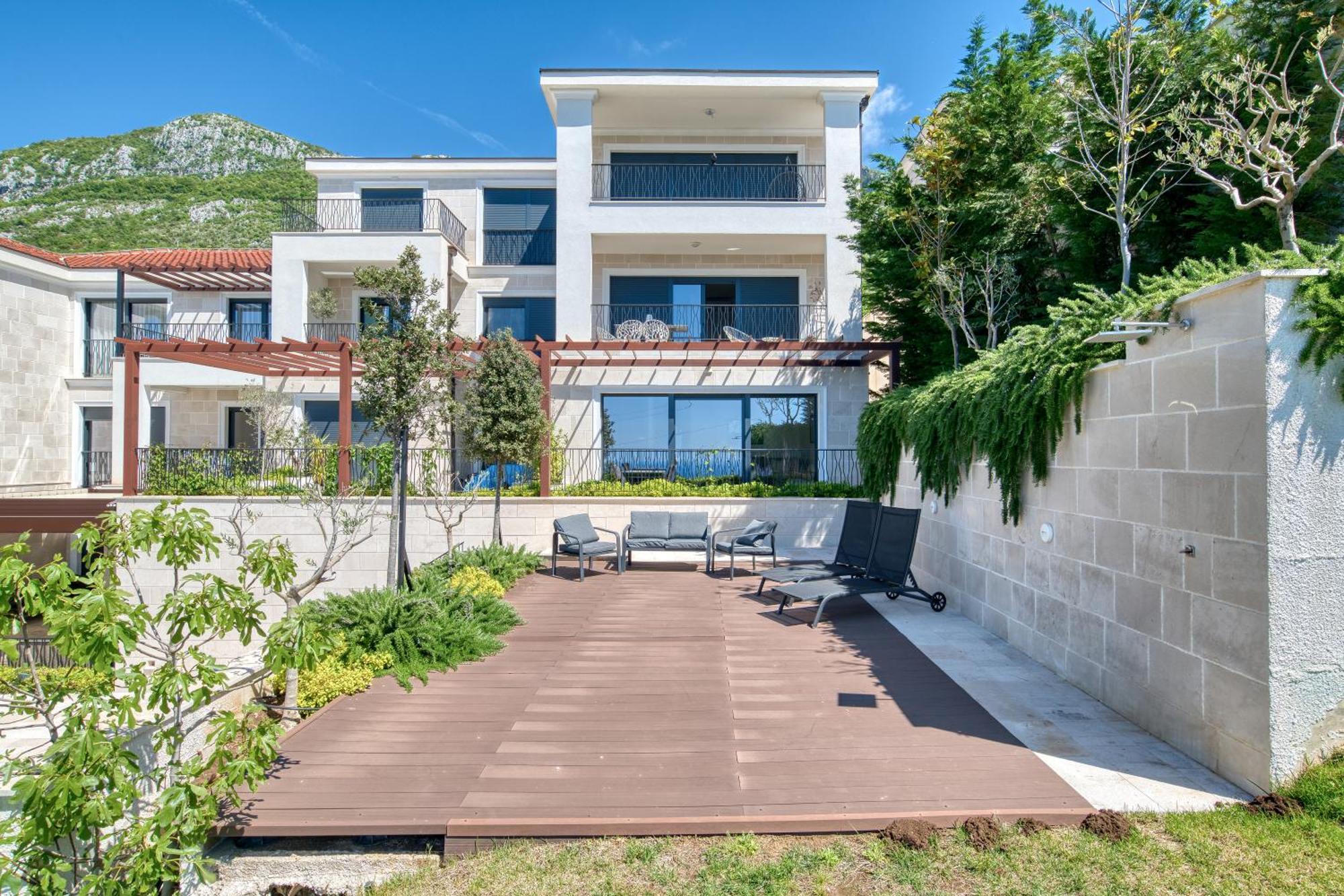 Quercus Residences Apartments Sveti Stefan Exteriör bild